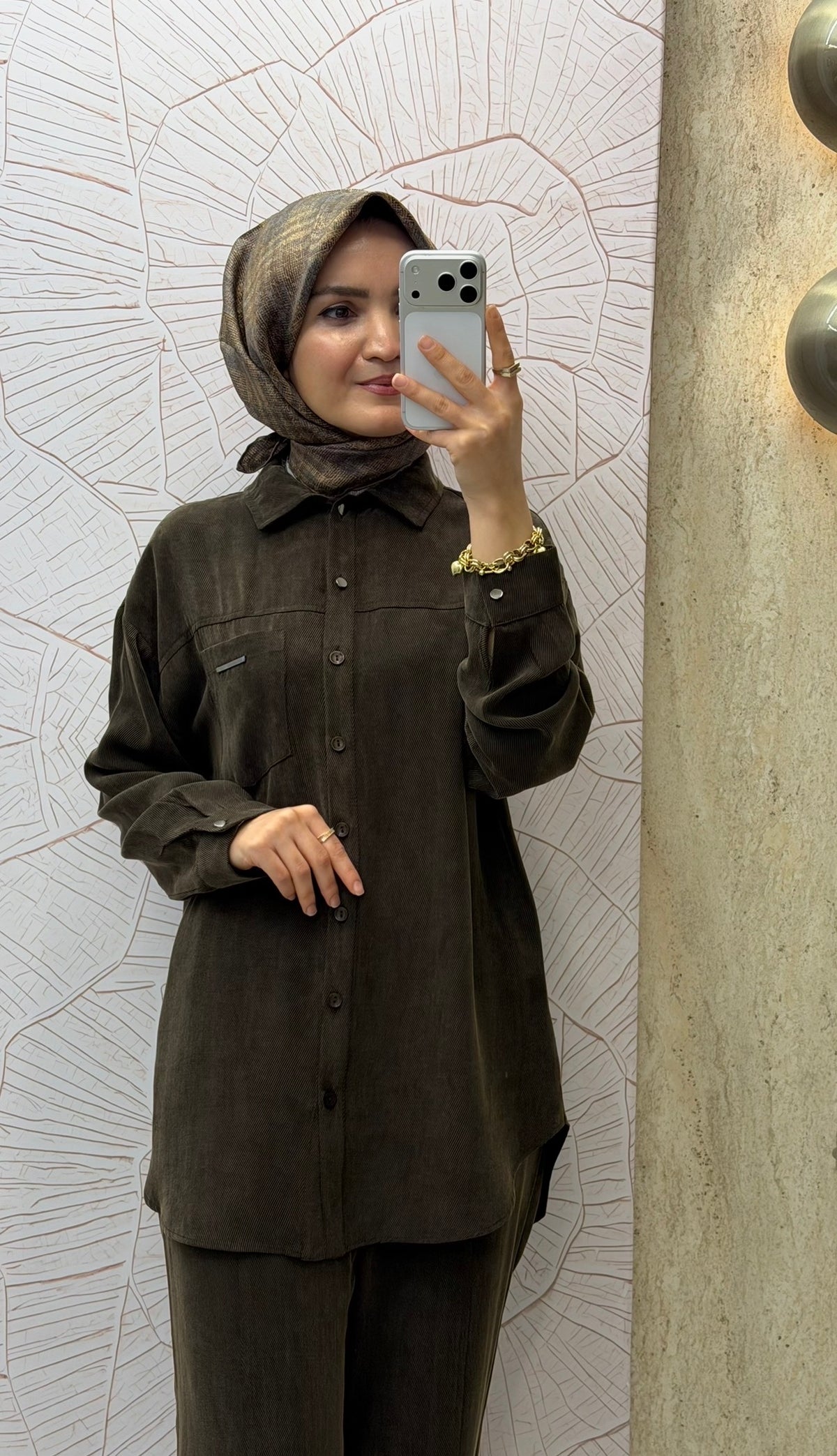 NİHAN Lyocell Pantolon Tunik Takım / 5068