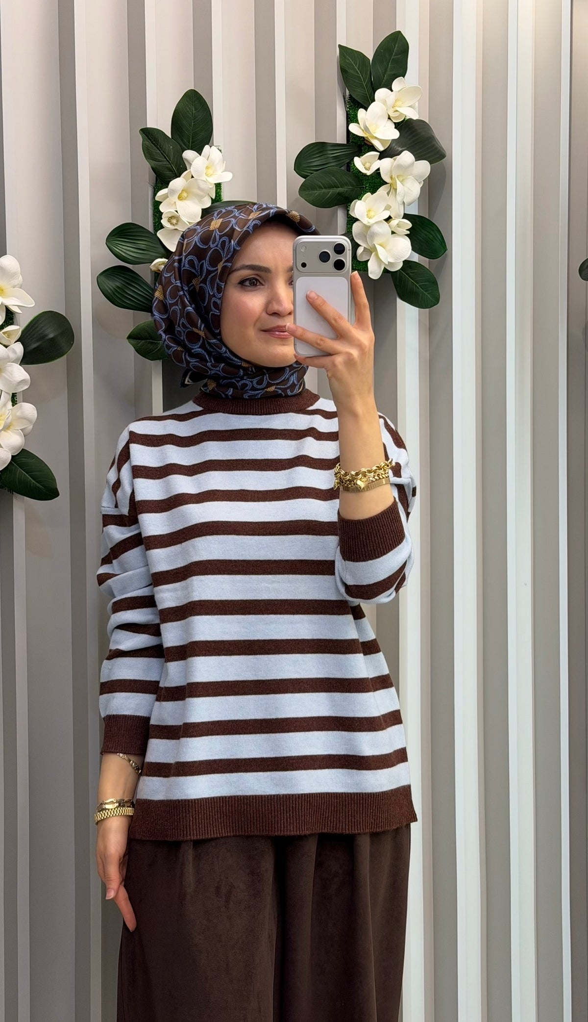 KAYRA Düşük Omuz Triko Tunik / TRK608