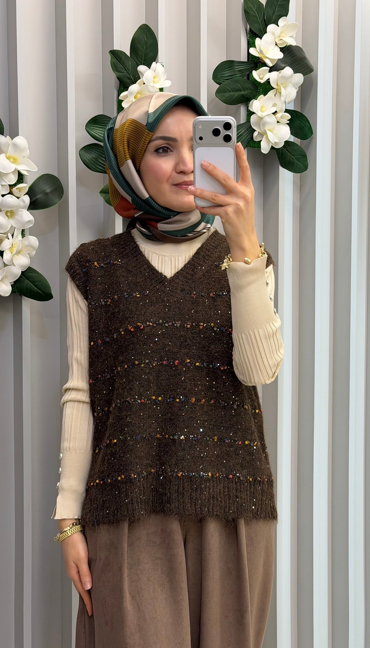 KAYRA Örgülü Triko Süveter / TRK125