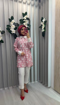 KAYRA Nakış İşlemeli Pamuklu Tunik / B26-21043