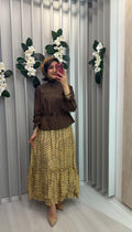 ARMİNE TREND Renkli Etekli Takım / 26yt6136