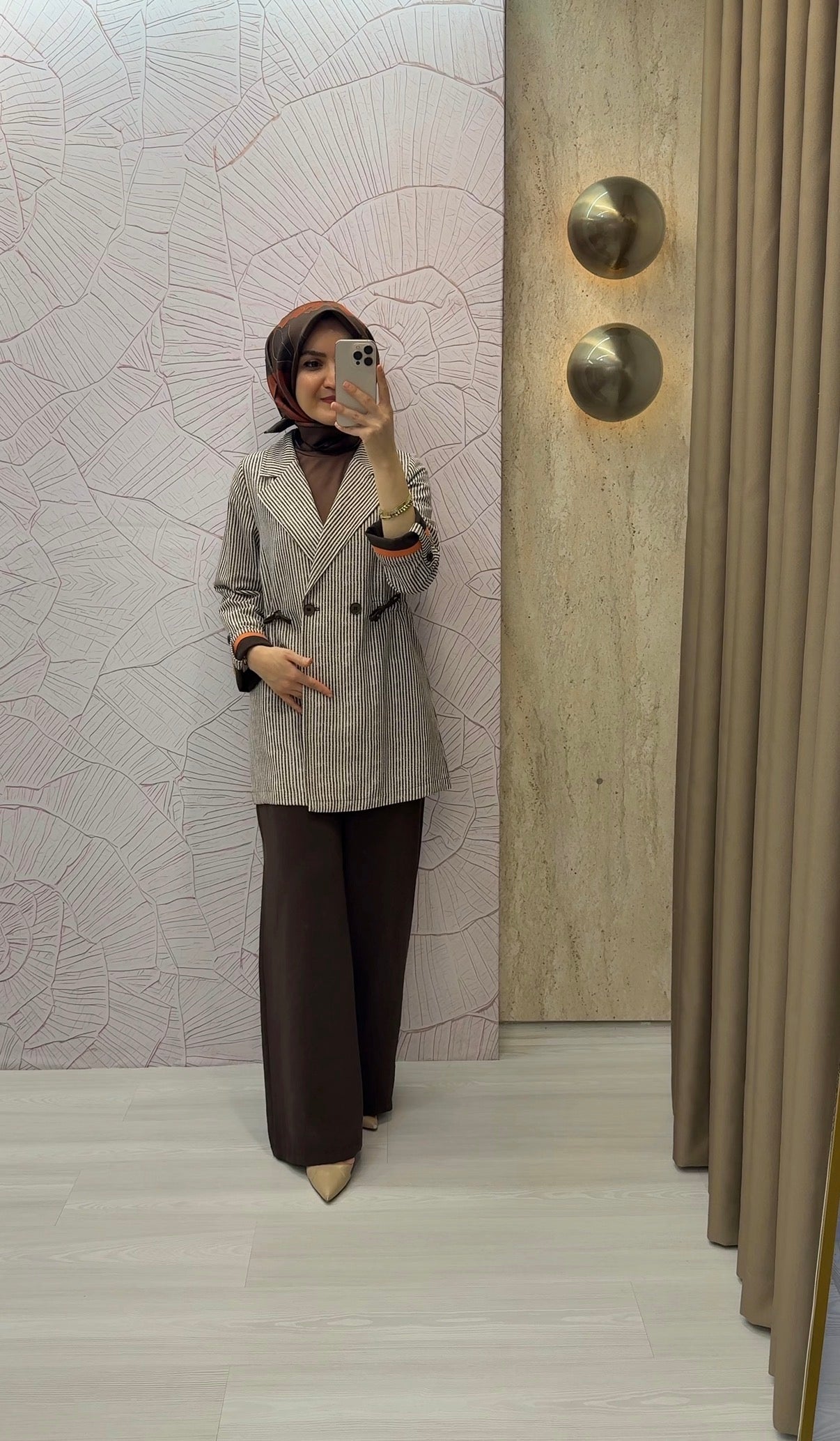 NİHAN Keten Pantolon Ceket Takımı / 4074