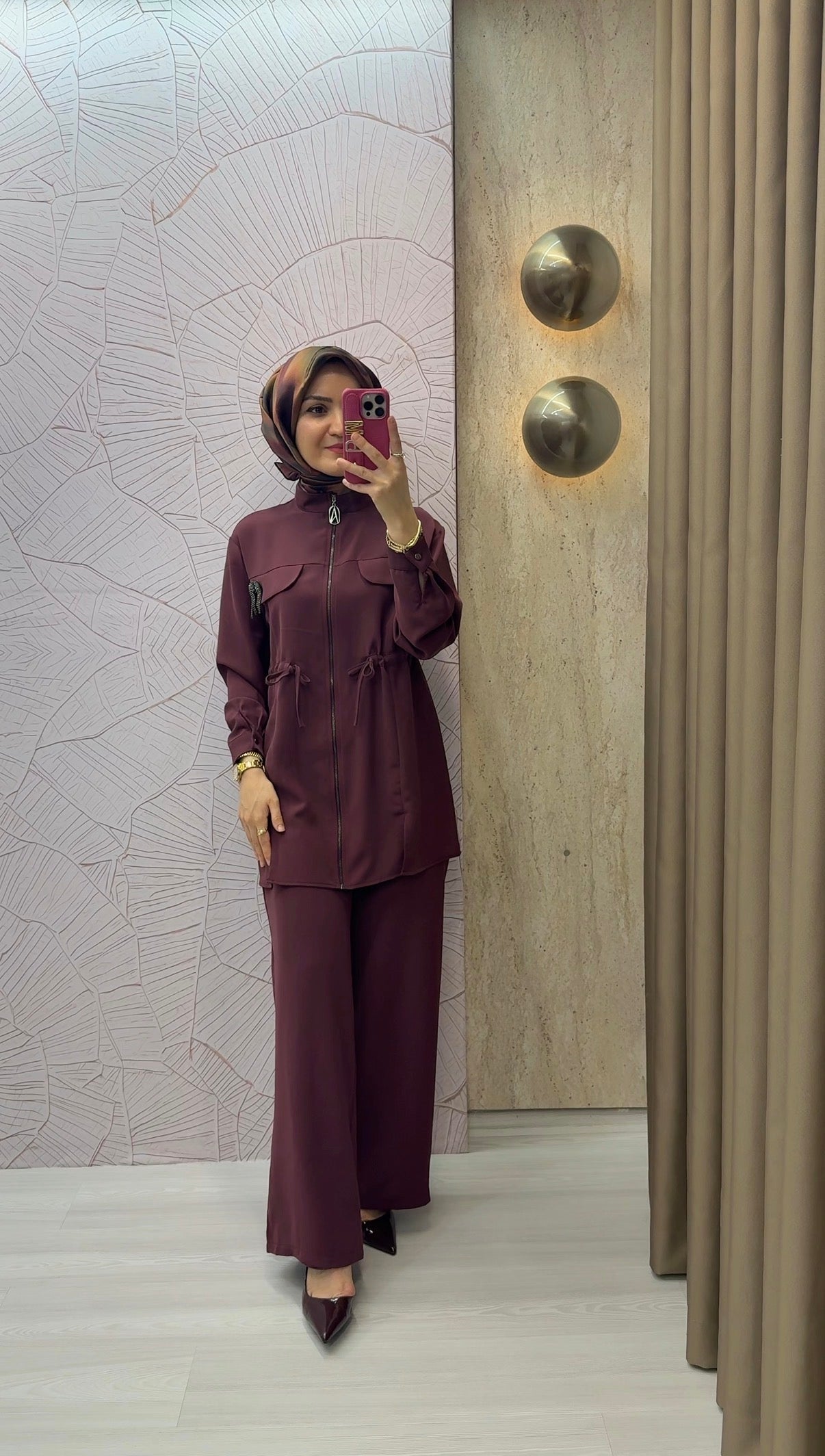 ARMİNE TREND Broş Detaylı Takım / 26YT6180