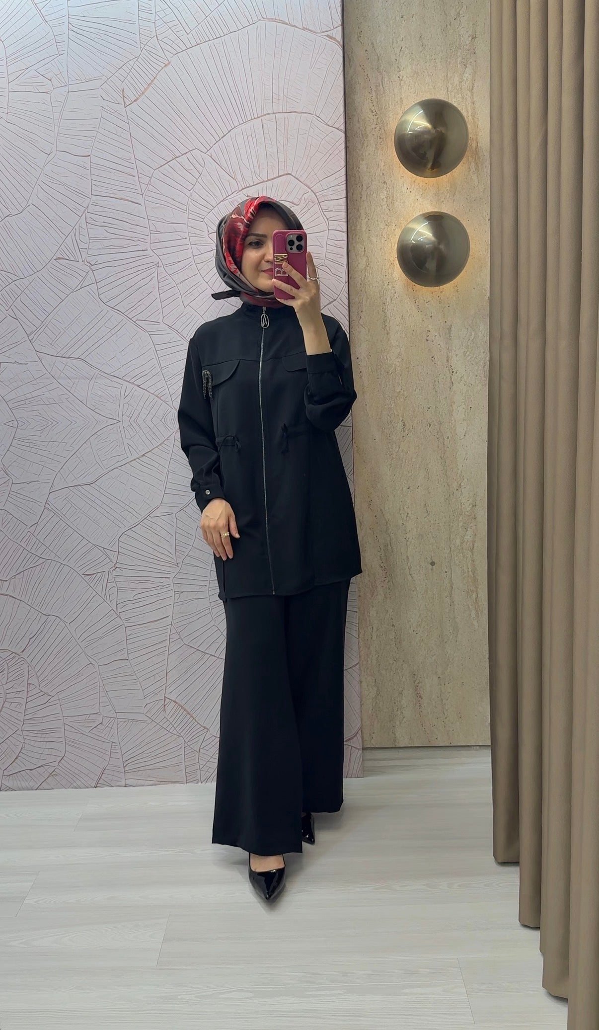 ARMİNE TREND Broş Detaylı Takım / 26YT6180
