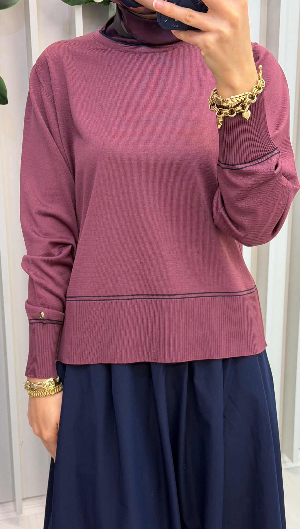 ARMİNE TREND Triko Bluz / 26KTD477