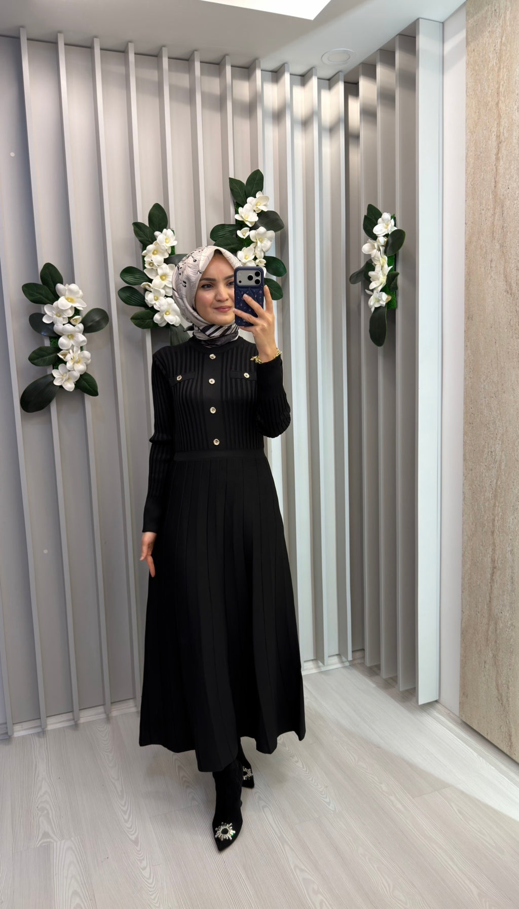 ARMİNE Fitted Triko Elbise / AGEL3003