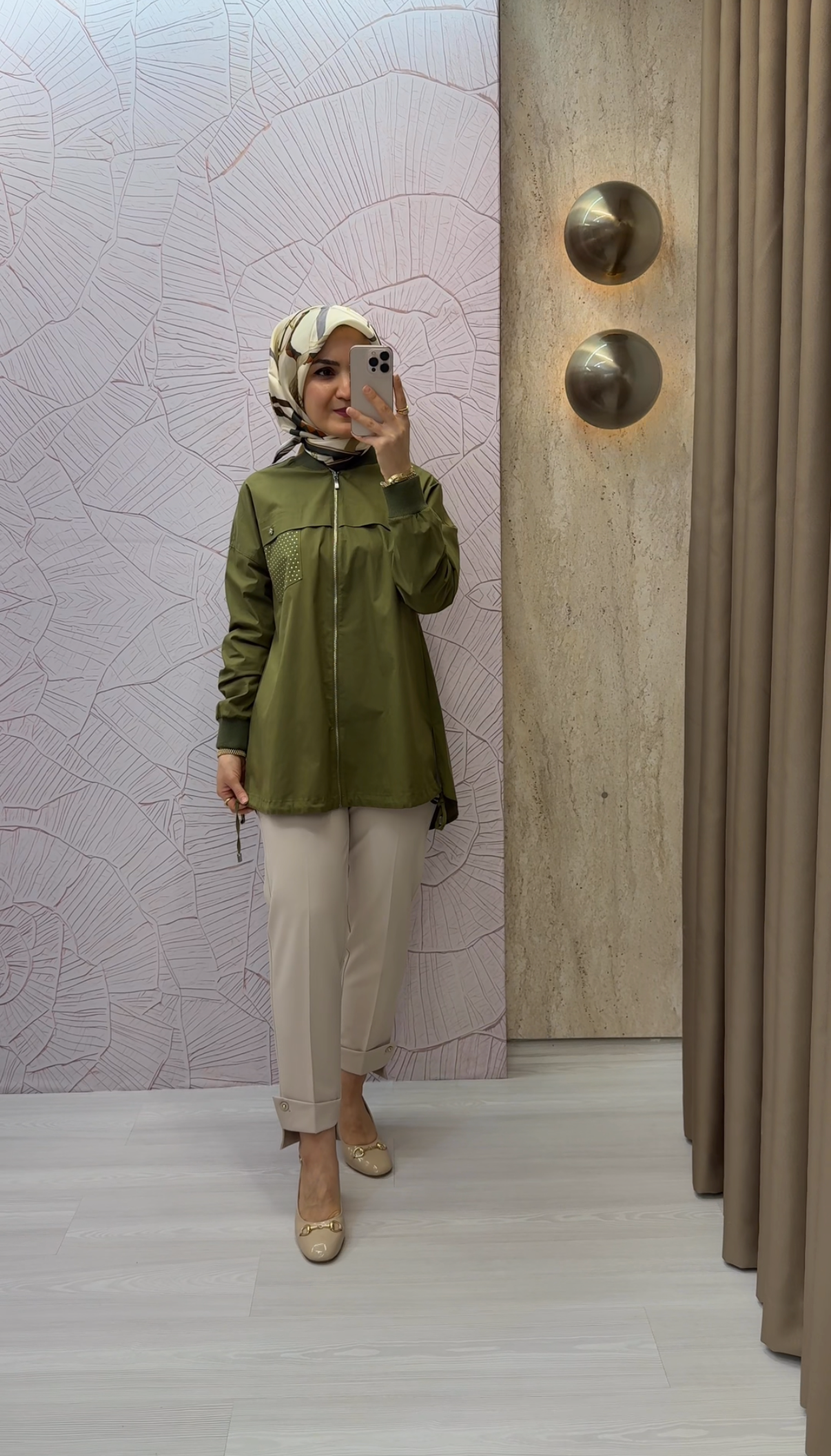 KAYRA Kolej Yaka Pamuklu Tunik / B26-81002